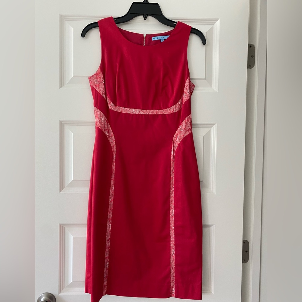 Red Antonio Melani dress